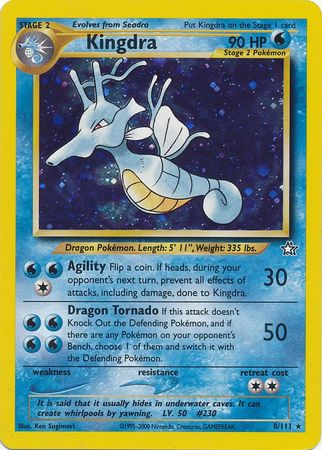 Kingdra (8/111) [Neo Genesis Unlimited] | Dragon's Lair Comics and Fantasy Houston TX