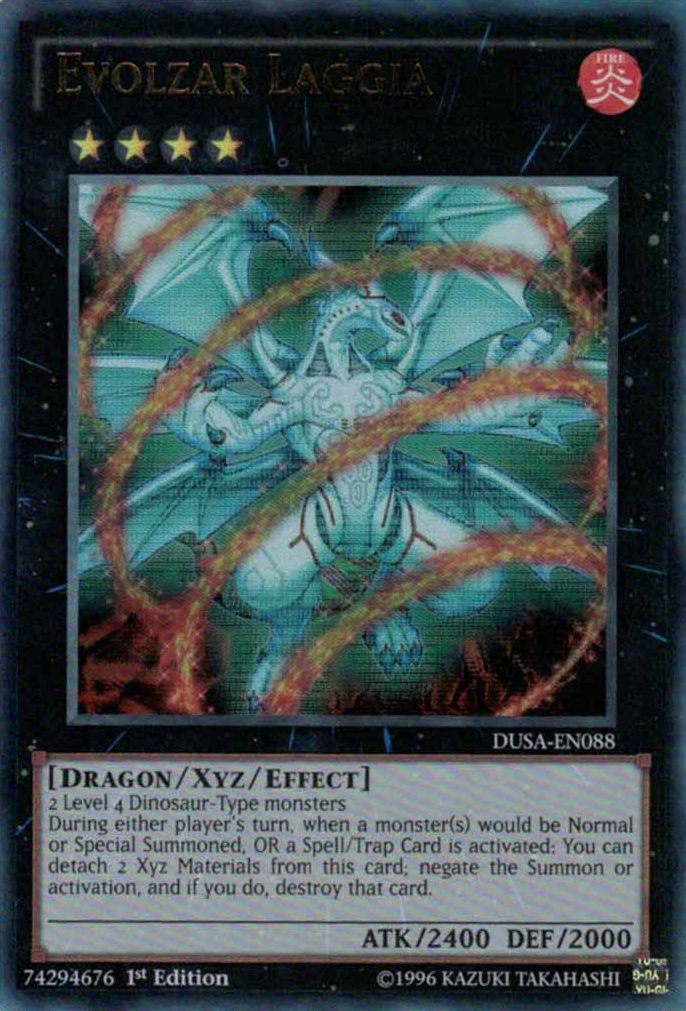 Evolzar Laggia [DUSA-EN088] Ultra Rare | Dragon's Lair Comics and Fantasy Houston TX