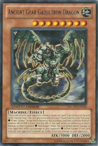 Ancient Gear Gadjiltron Dragon [WCPP-EN018] Rare | Dragon's Lair Comics and Fantasy Houston TX