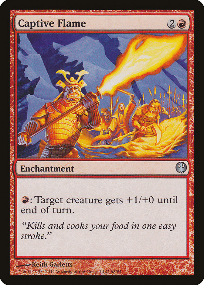 Captive Flame [Duel Decks: Knights vs. Dragons] | Dragon's Lair Comics and Fantasy Houston TX