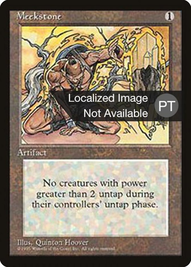 Meekstone [Fourth Edition (Foreign Black Border)] | Dragon's Lair Comics and Fantasy Houston TX