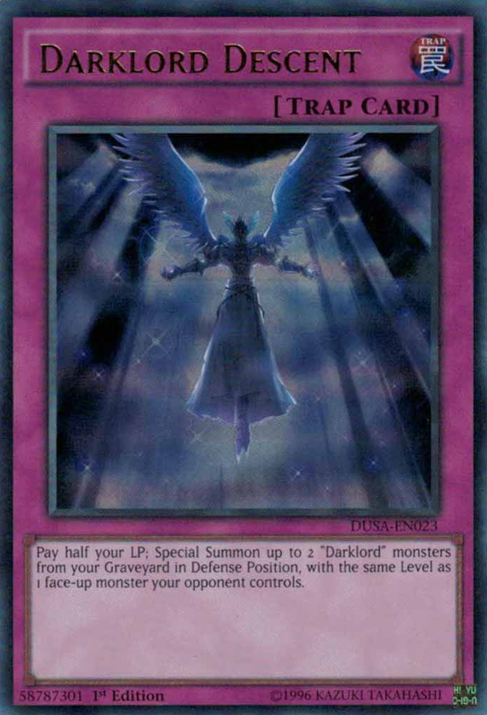 Darklord Descent [DUSA-EN023] Ultra Rare | Dragon's Lair Comics and Fantasy Houston TX