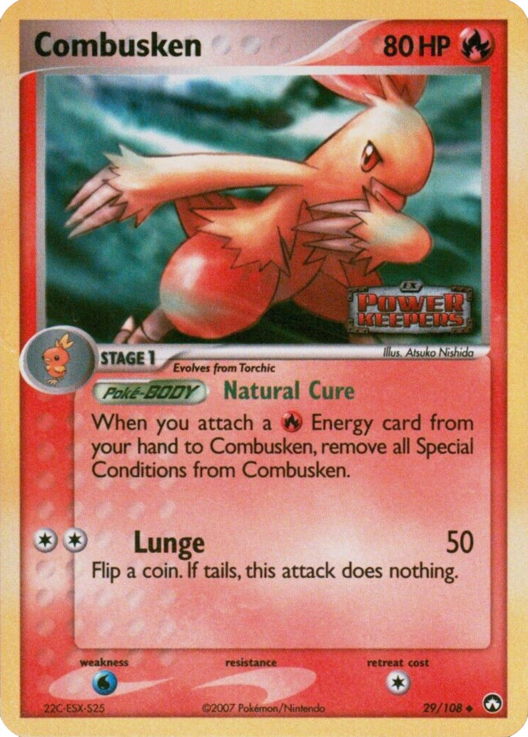 Combusken (29/108) (Stamped) [EX: Power Keepers] | Dragon's Lair Comics and Fantasy Houston TX