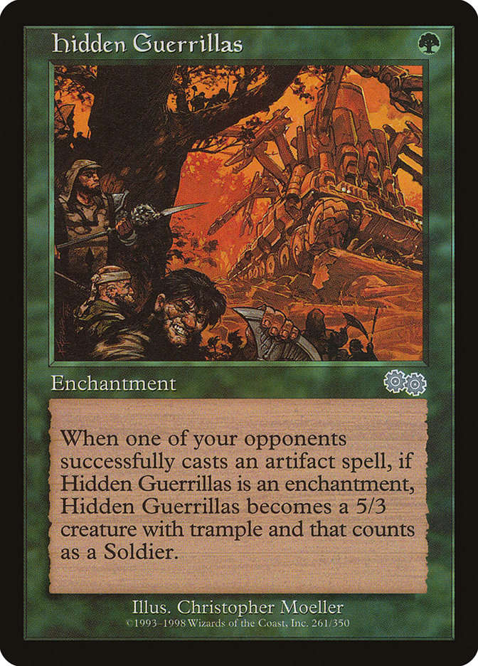 Hidden Guerrillas [Urza's Saga] | Dragon's Lair Comics and Fantasy Houston TX
