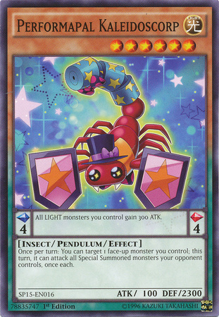 Performapal Kaleidoscorp [SP15-EN016] Common | Dragon's Lair Comics and Fantasy Houston TX