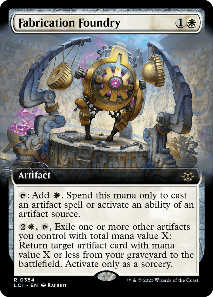 Fabrication Foundry (Extended Art) [The Lost Caverns of Ixalan] | Dragon's Lair Comics and Fantasy Houston TX