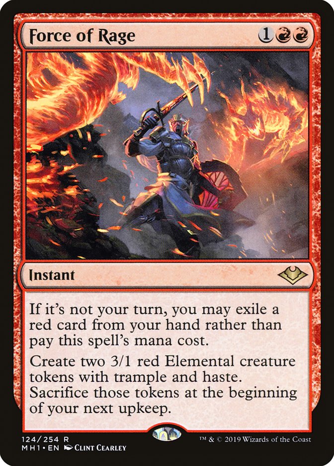 Force of Rage [Modern Horizons] | Dragon's Lair Comics and Fantasy Houston TX