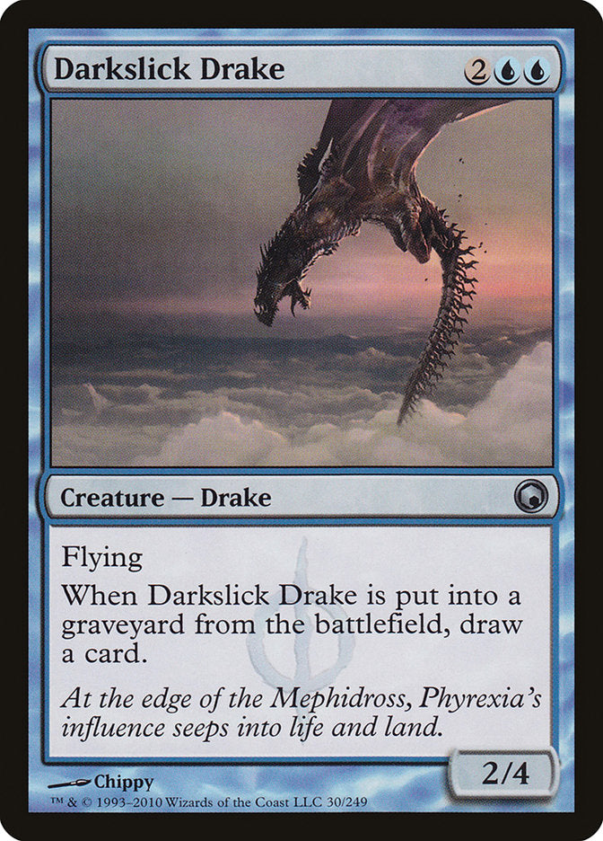 Darkslick Drake [Scars of Mirrodin] | Dragon's Lair Comics and Fantasy Houston TX