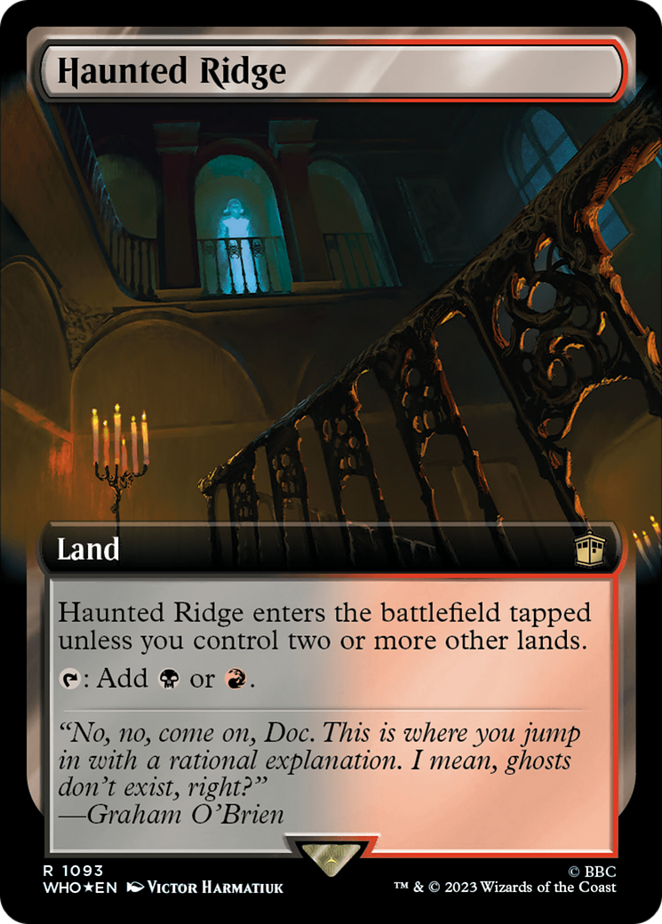 Haunted Ridge (Extended Art) (Surge Foil) [Doctor Who] | Dragon's Lair Comics and Fantasy Houston TX