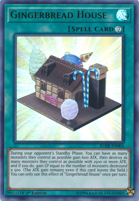 Gingerbread House [BLHR-EN004] Ultra Rare | Dragon's Lair Comics and Fantasy Houston TX