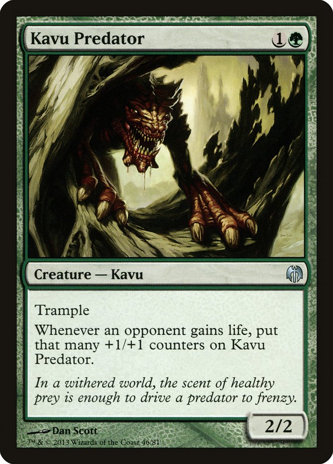 Kavu Predator [Duel Decks: Heroes vs. Monsters] | Dragon's Lair Comics and Fantasy Houston TX