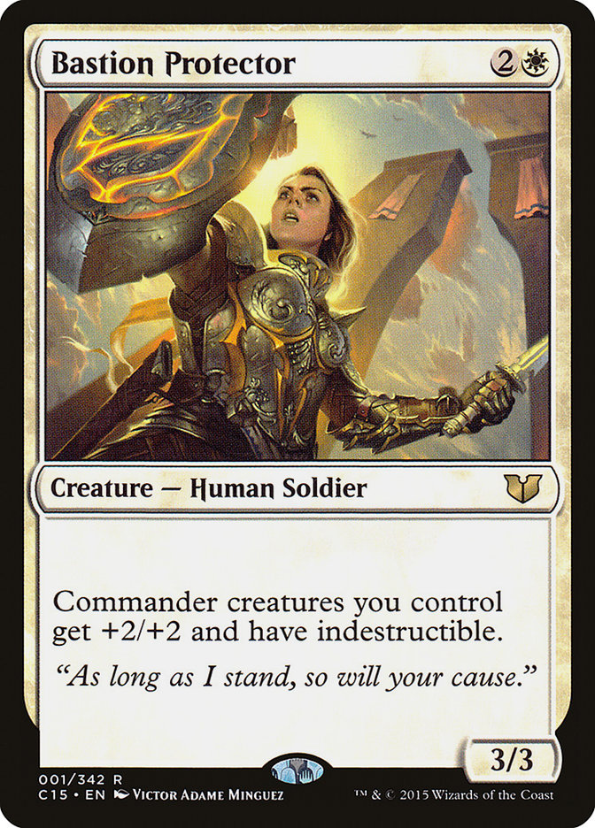 Bastion Protector [Commander 2015] | Dragon's Lair Comics and Fantasy Houston TX