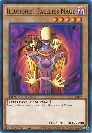 Illusionist Faceless Mage [SS04-ENB02] Common | Dragon's Lair Comics and Fantasy Houston TX