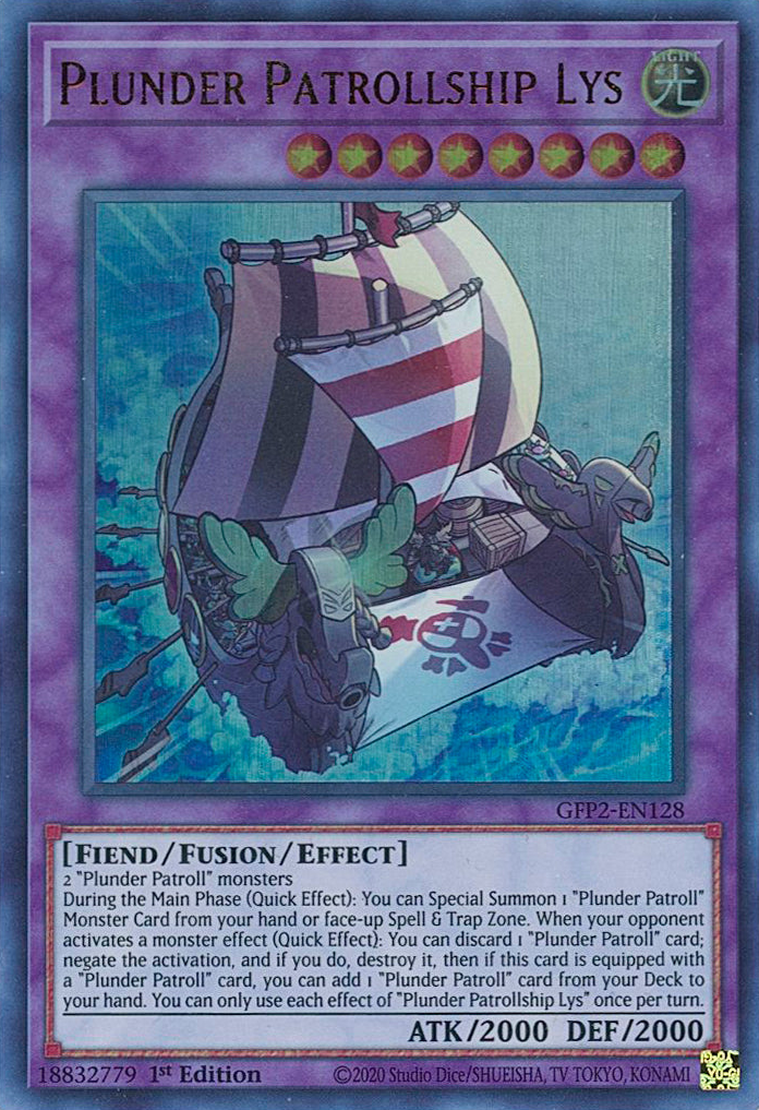 Plunder Patrollship Lys [GFP2-EN128] Ultra Rare | Dragon's Lair Comics and Fantasy Houston TX