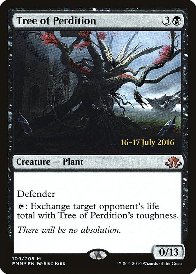 Tree of Perdition [Eldritch Moon Prerelease Promos] | Dragon's Lair Comics and Fantasy Houston TX