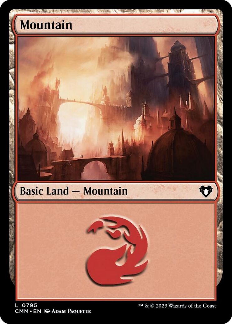 Mountain (795) [Commander Masters] | Dragon's Lair Comics and Fantasy Houston TX
