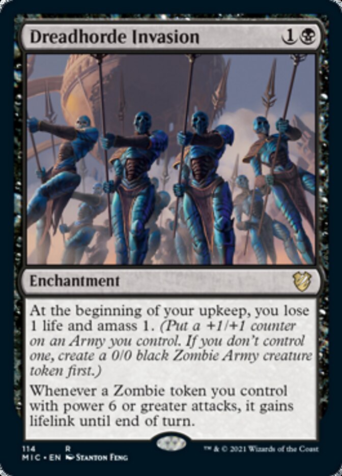 Dreadhorde Invasion [Innistrad: Midnight Hunt Commander] | Dragon's Lair Comics and Fantasy Houston TX