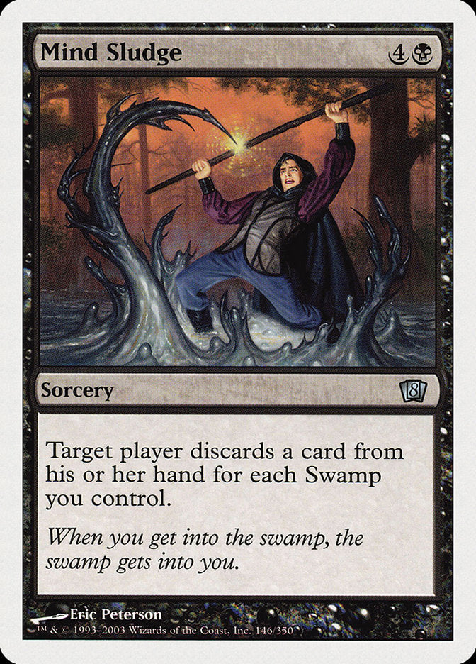 Mind Sludge (8th Edition) (Oversized) [Oversize Cards] | Dragon's Lair Comics and Fantasy Houston TX