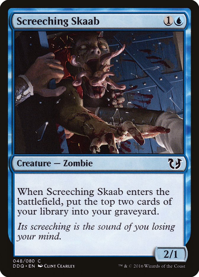 Screeching Skaab [Duel Decks: Blessed vs. Cursed] | Dragon's Lair Comics and Fantasy Houston TX