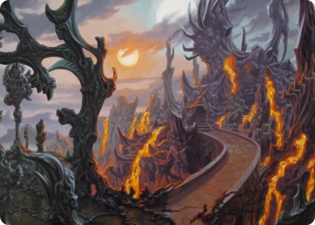Drossforge Bridge Art Card [Modern Horizons 2 Art Series] | Dragon's Lair Comics and Fantasy Houston TX