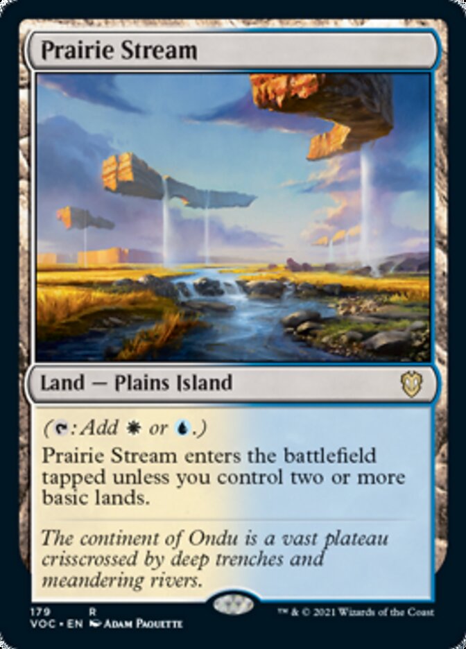 Prairie Stream [Innistrad: Crimson Vow Commander] | Dragon's Lair Comics and Fantasy Houston TX