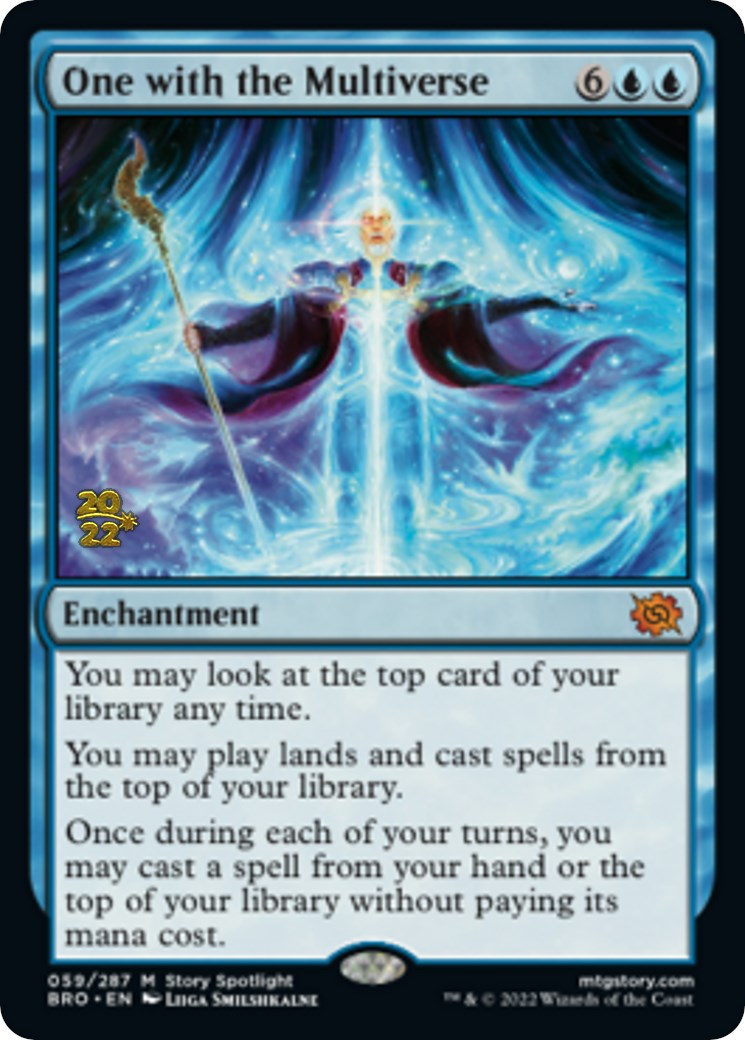 One with the Multiverse [The Brothers' War Prerelease Promos] | Dragon's Lair Comics and Fantasy Houston TX