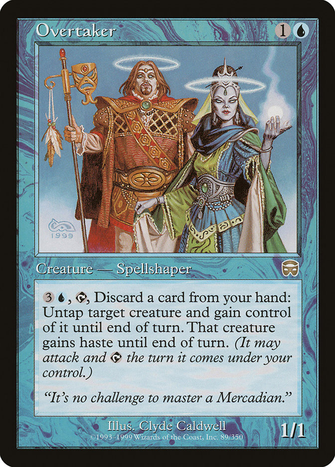 Overtaker [Mercadian Masques] | Dragon's Lair Comics and Fantasy Houston TX