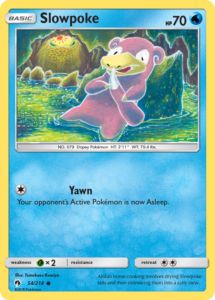 Slowpoke (54/214) [Sun & Moon: Lost Thunder] | Dragon's Lair Comics and Fantasy Houston TX
