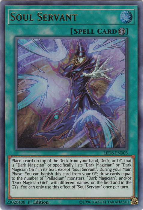 Soul Servant [LED6-EN003] Ultra Rare | Dragon's Lair Comics and Fantasy Houston TX