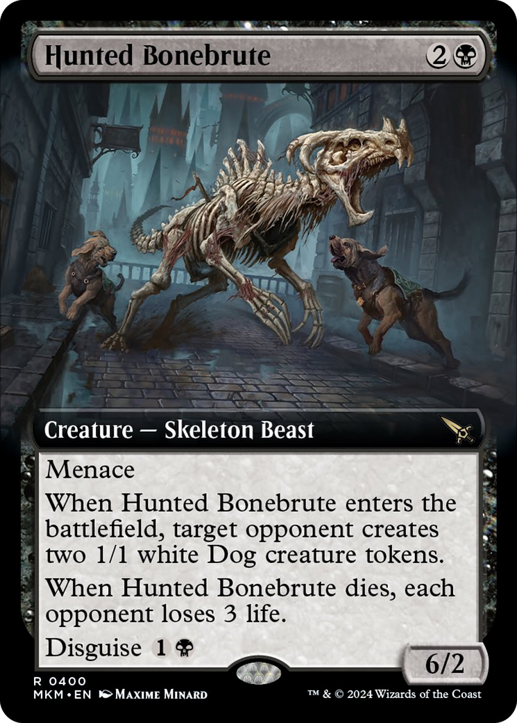 Hunted Bonebrute (Extended Art) [Murders at Karlov Manor] | Dragon's Lair Comics and Fantasy Houston TX