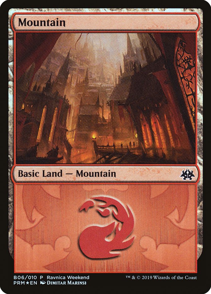 Mountain (B06) [Ravnica Allegiance Guild Kit] | Dragon's Lair Comics and Fantasy Houston TX
