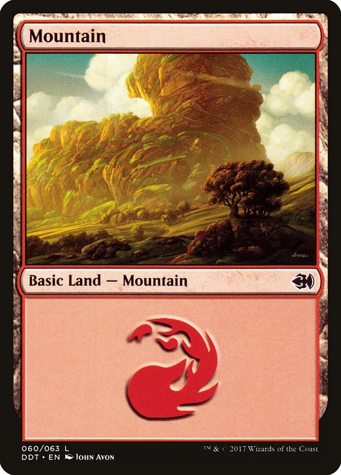 Mountain (60) [Duel Decks: Merfolk vs. Goblins] | Dragon's Lair Comics and Fantasy Houston TX