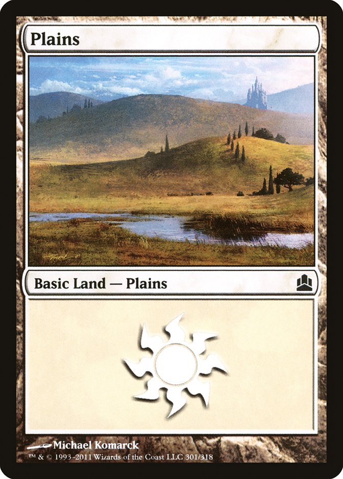 Plains (301) [Commander 2011] | Dragon's Lair Comics and Fantasy Houston TX
