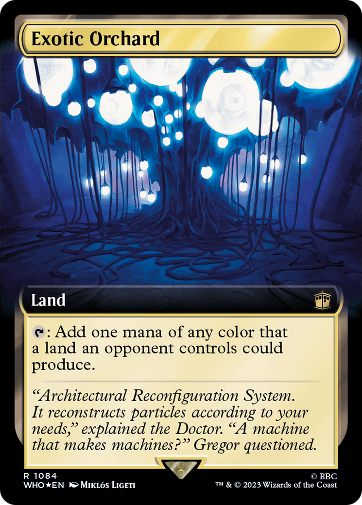 Exotic Orchard (Extended Art) (Surge Foil) [Doctor Who] | Dragon's Lair Comics and Fantasy Houston TX