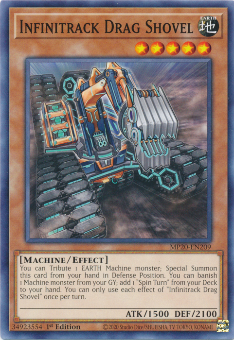 Infinitrack Drag Shovel [MP20-EN209] Common | Dragon's Lair Comics and Fantasy Houston TX