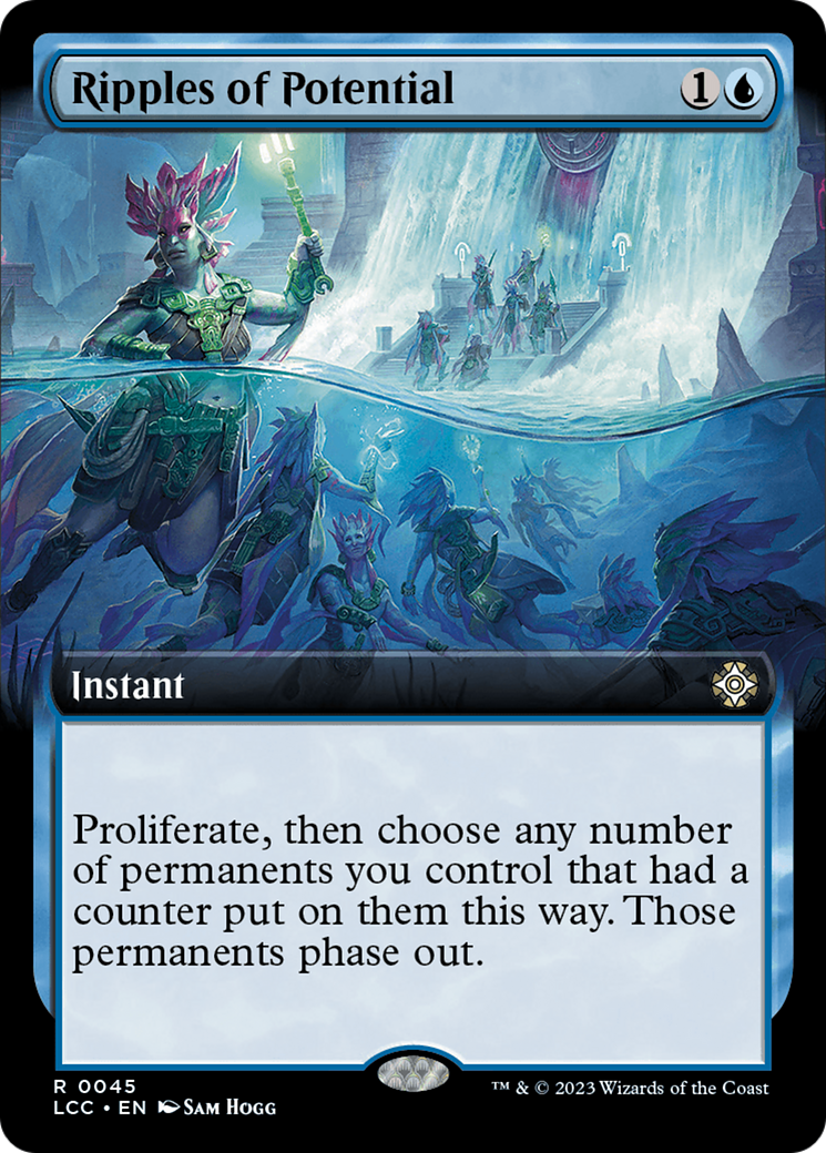 Ripples of Potential (Extended Art) [The Lost Caverns of Ixalan Commander] | Dragon's Lair Comics and Fantasy Houston TX