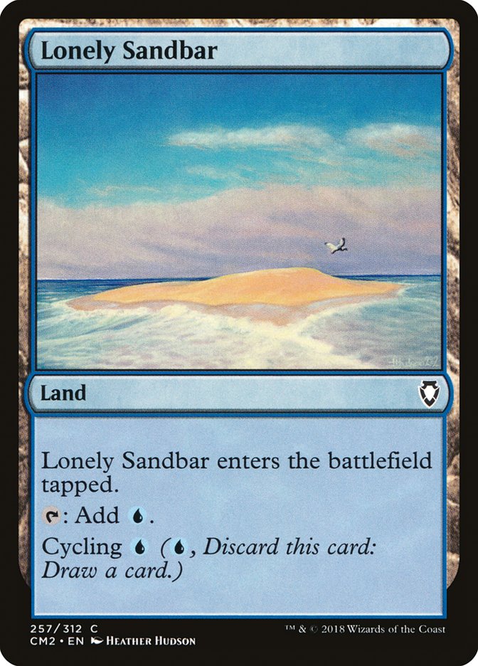 Lonely Sandbar [Commander Anthology Volume II] | Dragon's Lair Comics and Fantasy Houston TX