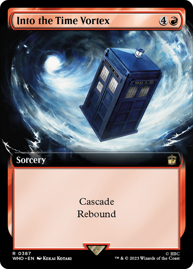Into the Time Vortex (Extended Art) [Doctor Who] | Dragon's Lair Comics and Fantasy Houston TX