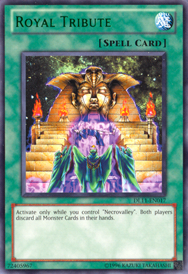 Royal Tribute (Green) [DL11-EN017] Rare | Dragon's Lair Comics and Fantasy Houston TX