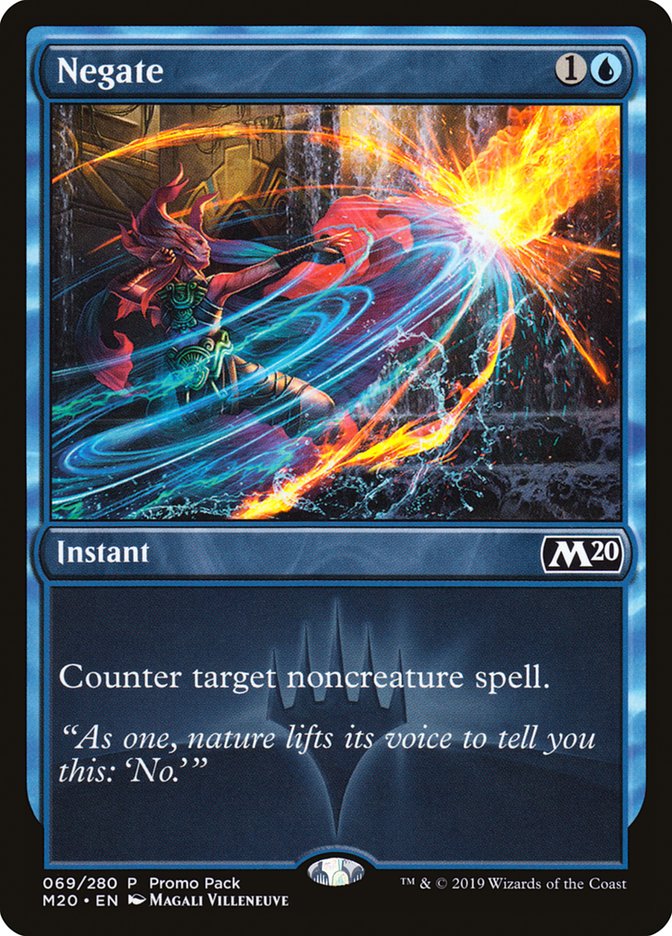 Negate (Promo Pack) [Core Set 2020 Promos] | Dragon's Lair Comics and Fantasy Houston TX