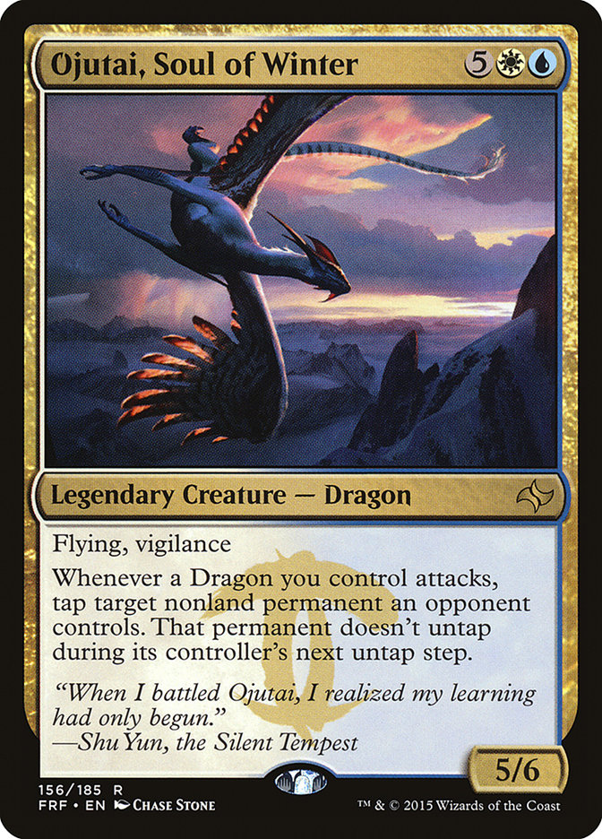 Ojutai, Soul of Winter [Fate Reforged] | Dragon's Lair Comics and Fantasy Houston TX