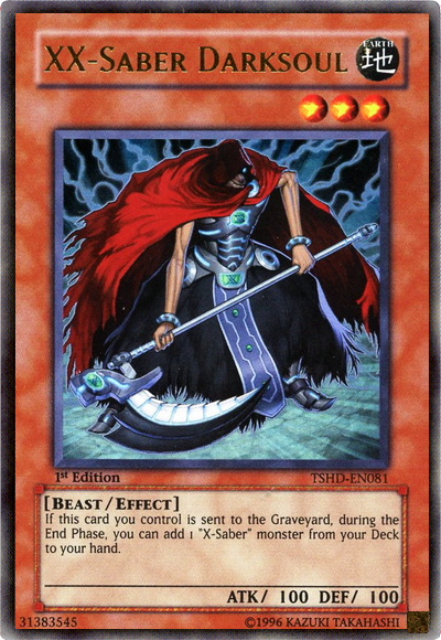 XX-Saber Darksoul [TSHD-EN081] Ultra Rare | Dragon's Lair Comics and Fantasy Houston TX