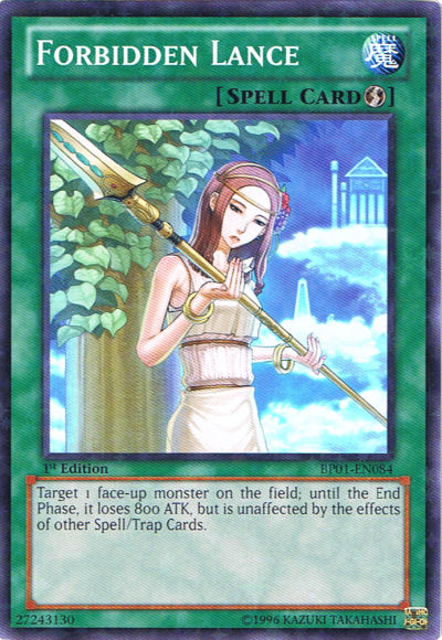 Forbidden Lance [BP01-EN084] Starfoil Rare | Dragon's Lair Comics and Fantasy Houston TX