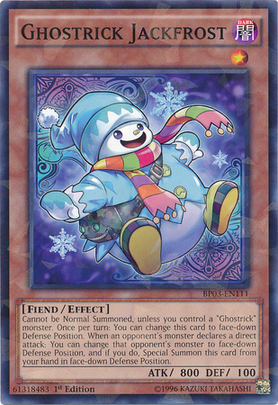 Ghostrick Jackfrost [BP03-EN111] Shatterfoil Rare | Dragon's Lair Comics and Fantasy Houston TX