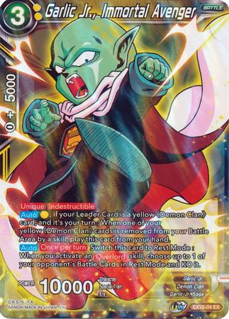 Garlic Jr., Immortal Avenger (EX15-04) [Battle Enhanced] | Dragon's Lair Comics and Fantasy Houston TX