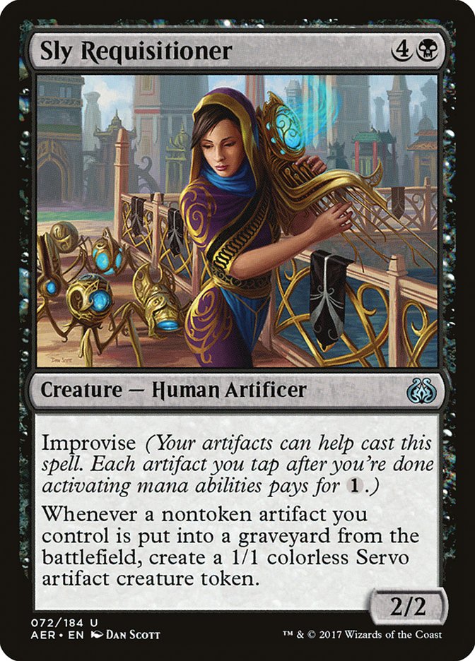 Sly Requisitioner [Aether Revolt] | Dragon's Lair Comics and Fantasy Houston TX