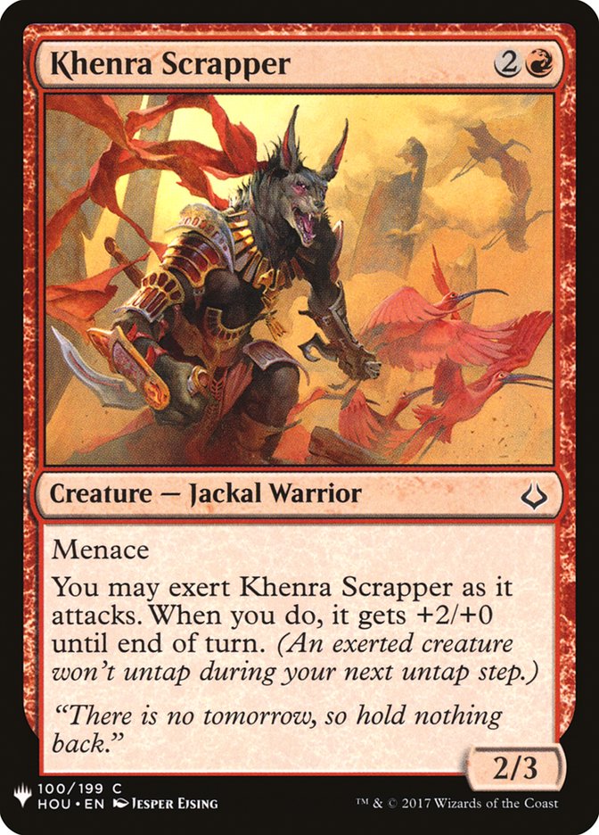 Khenra Scrapper [Mystery Booster] | Dragon's Lair Comics and Fantasy Houston TX