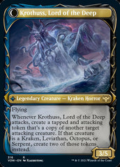 Runo Stromkirk // Krothuss, Lord of the Deep (Showcase Fang Frame) [Innistrad: Crimson Vow] | Dragon's Lair Comics and Fantasy Houston TX