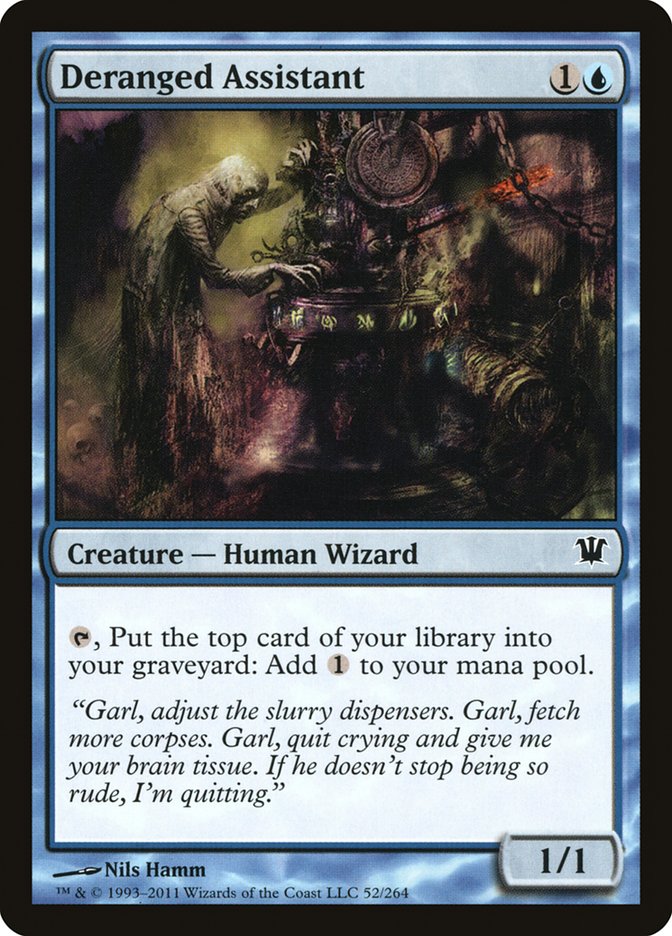 Deranged Assistant [Innistrad] | Dragon's Lair Comics and Fantasy Houston TX