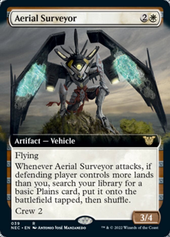 Aerial Surveyor (Extended Art) [Kamigawa: Neon Dynasty Commander] | Dragon's Lair Comics and Fantasy Houston TX